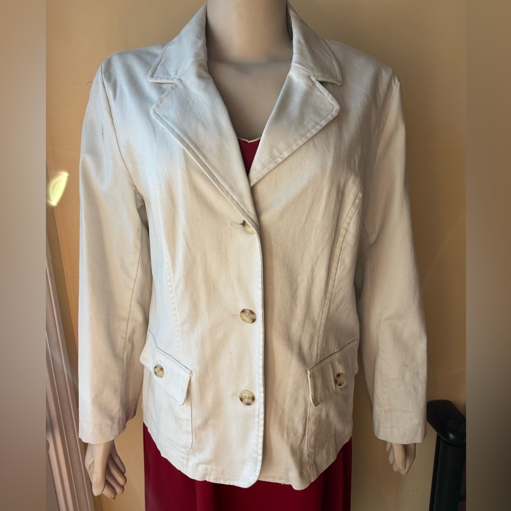 The Tog Shop Khaki Jacket Soft Cotton